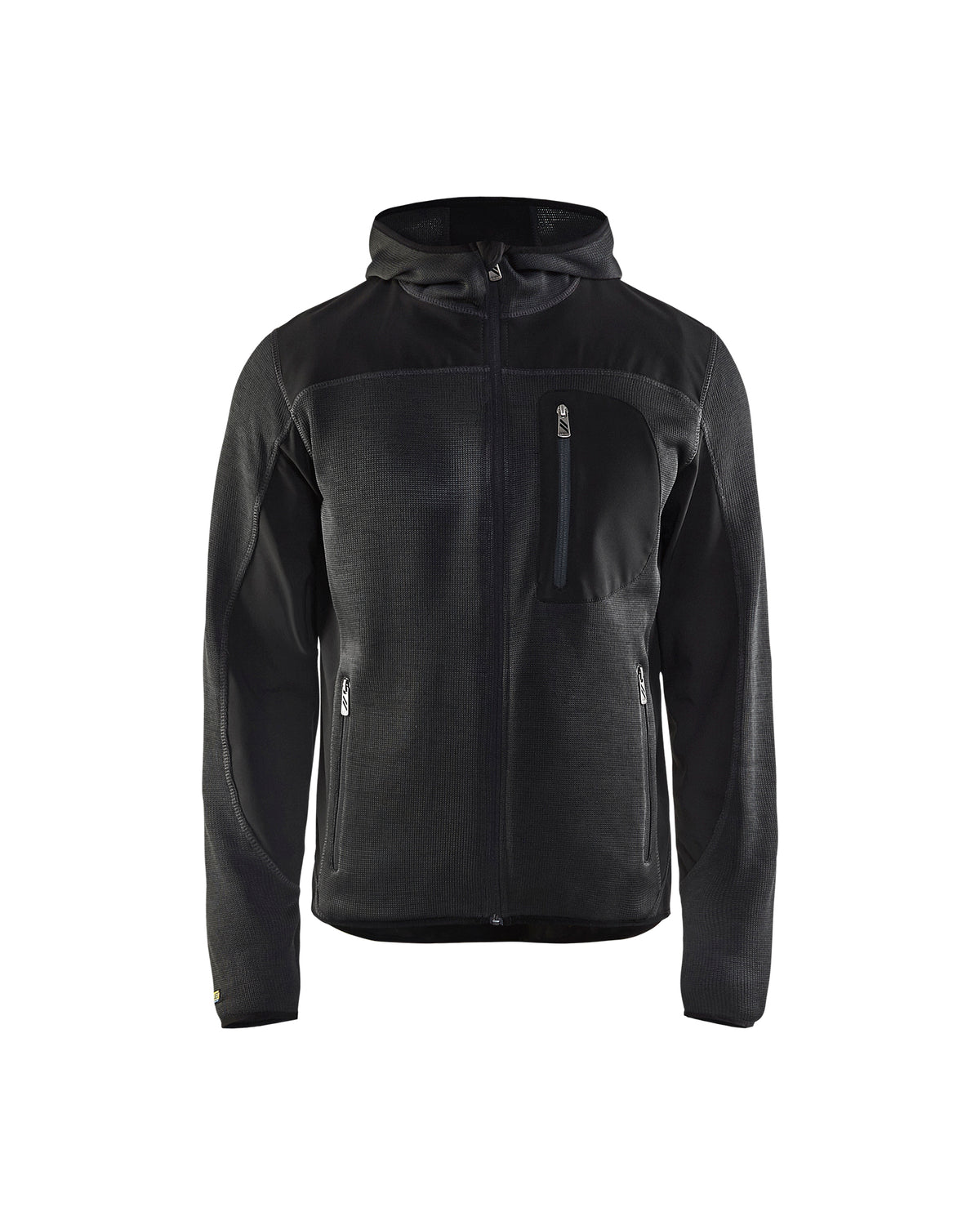 Veste en Tricot - Gris Fonce/Noir