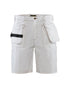 PAINTERS WORK SHORTS - White