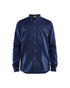 Flame Resistant Button-Up Shirt - Navy Blue