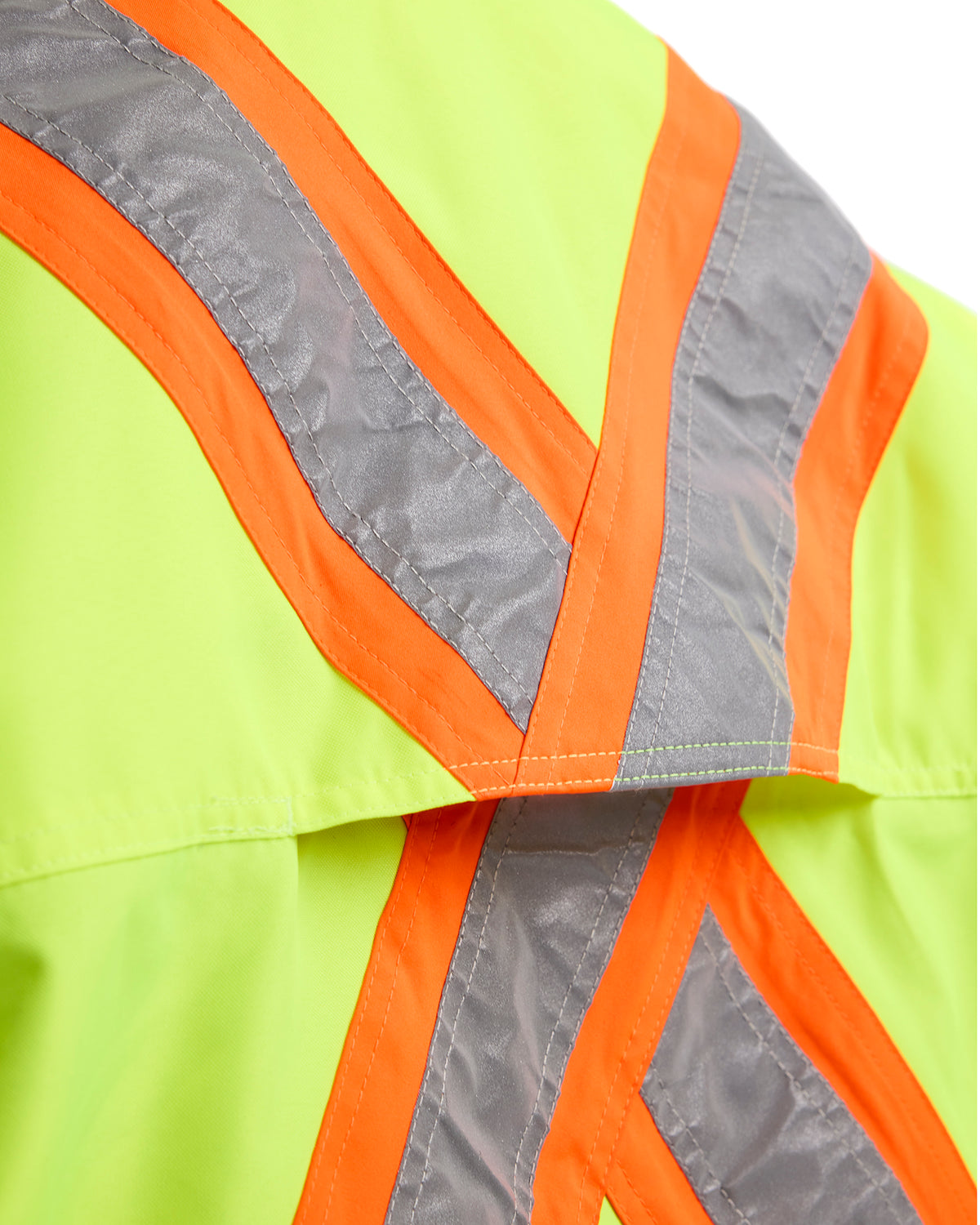 Hi-Vis Shell CSA Jacket - Yellow Hi-viz/Black
