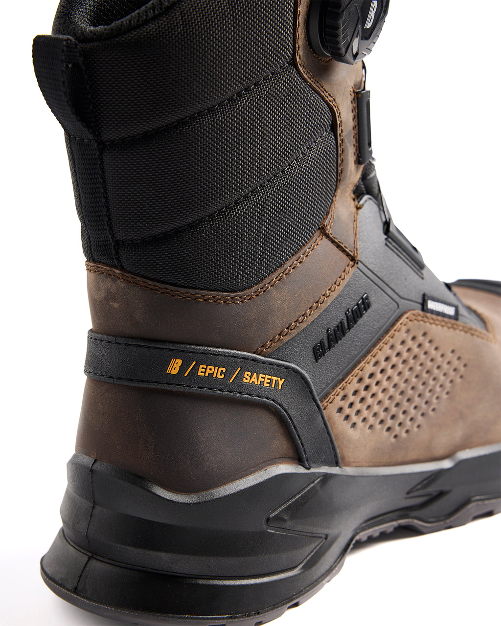 Epic 8" Freelock Safety Boot - Brown/Black