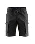 Service Shorts With Stretch - Black