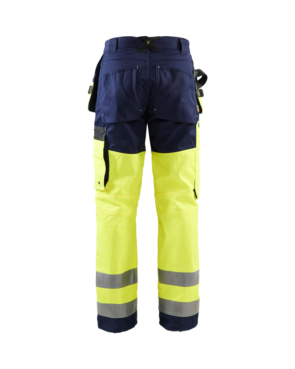 Women's Hi-Vis Max Pants - Navy blue/Yellow Hi-viz