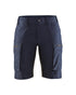 Women's Stratus Lite Stretch Shorts - Dark Navy / Black