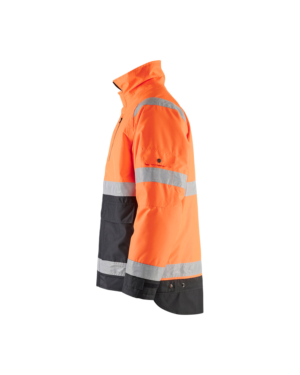 HI-VIS WINTER JACKET - Orange Hi-viz/Black