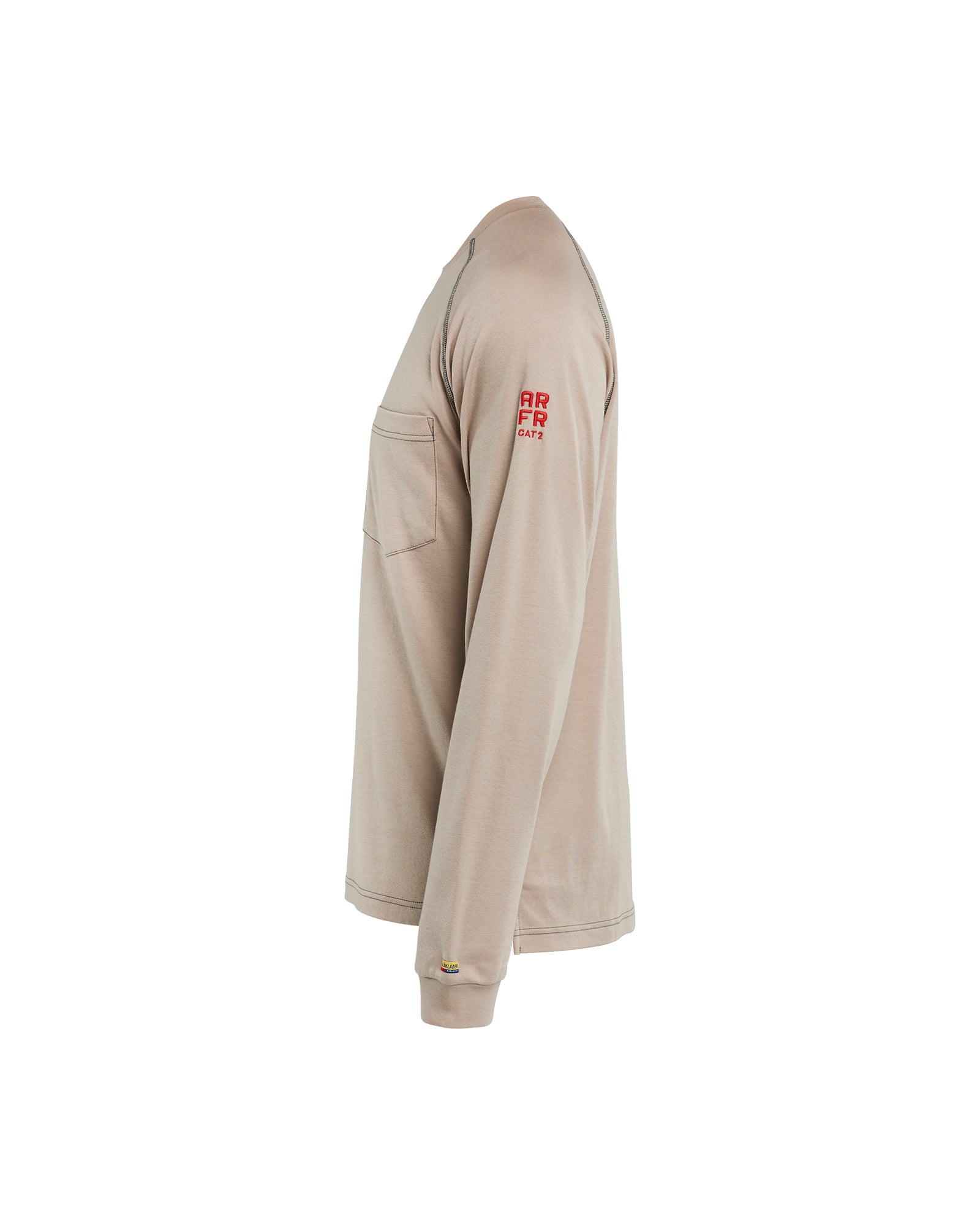 Flame Resistant Long Sleeve T-Shirt - Stone