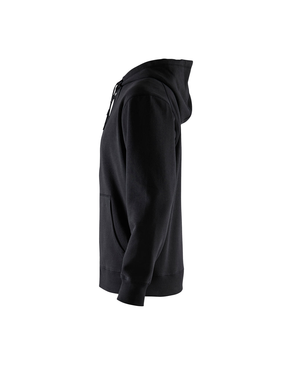 Hooded Zip-up Sweatshirt - Black