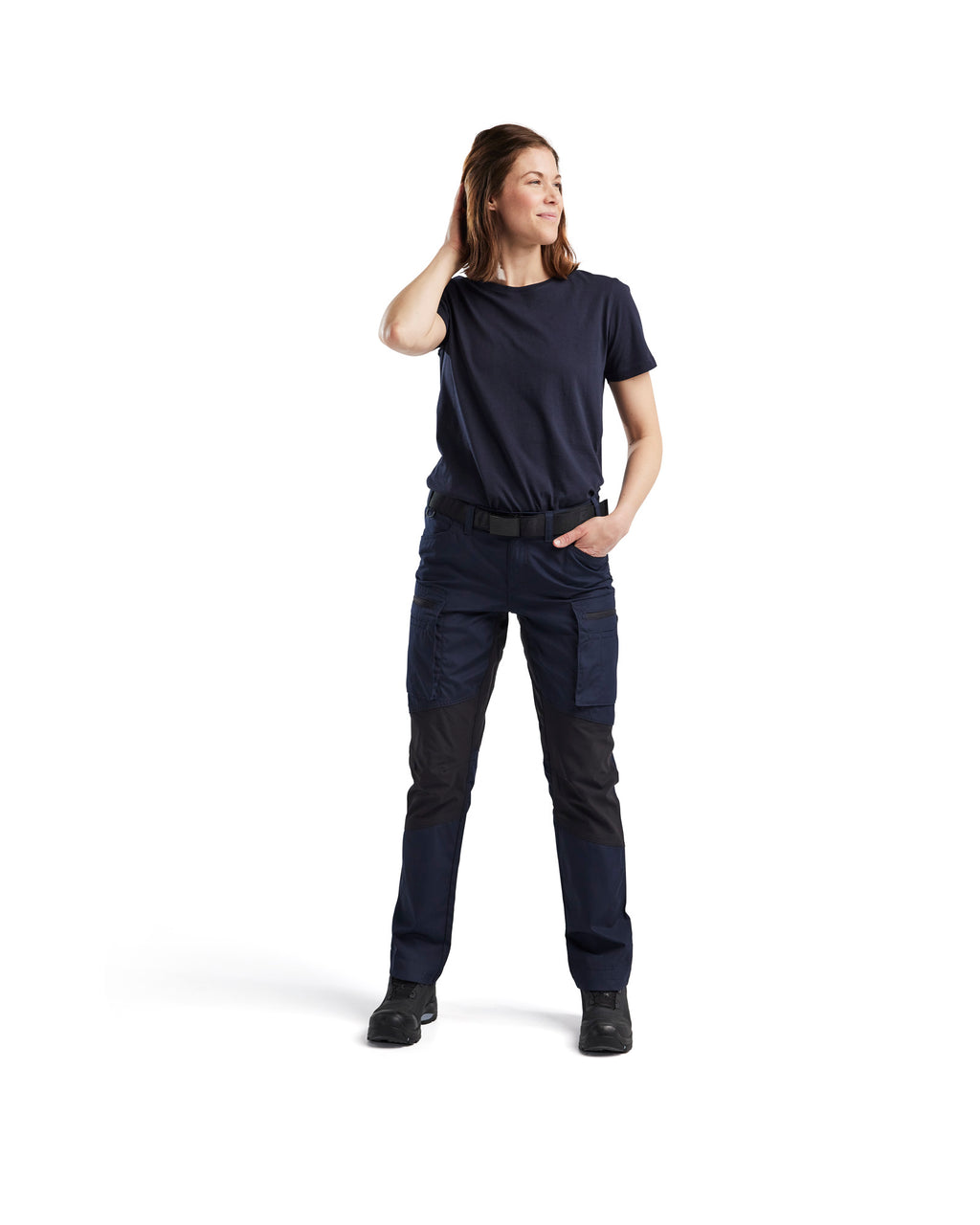 Women's Stratus Lite Stretch Pants - Dark navy/Black