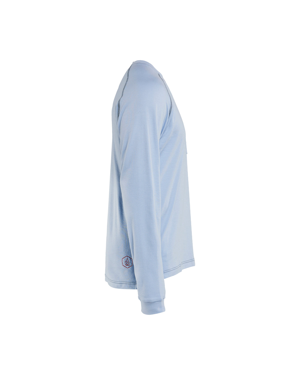 Flame Resistant Long Sleeve T-Shirt - Light Blue